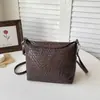 Bolsa de Palha Trançada da Moda para Mulheres, Bolsa Transversal, Bolsa Simples de Ombro, Nova Chegada Outono 2026, Bolsa de Ombro Estilosa, Luxo Leve