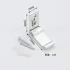 Aleación de Aluminio Gancho para Ropa Doméstico Sin Taladro Gancho Sólido Multifuncional Oculto en Pared Gancho Único Gancho Plegable Gancho Invisible