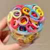 Elásticos de Cabelo Coloridos Tipo Toalha para Meninas, Elásticos de Alta Elasticidade para Bebês, Elásticos que Não Danificam o Cabelo, Acessórios de Cabelo