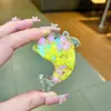 Nuevo llavero de muñeca de delfín con arena movediza relleno de aceite, colgante para mochila, decoración para bolso de pareja, regalo pequeño para venta al por mayor