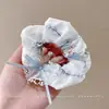 Acessório de cabelo elástico, estilo jovem, scrunchie moderno novo de 2025, headwear de tecido de malha elegante de verão para mulheres