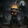 Producto nuevo transfronterizo Sombrero de Bruja de Halloween Lámpara de Gato
