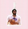 Sobrancelha pesada irmão Anthony Davis NBA bag bolsa escolar pendente chaveiro presente embarque corrente pendente ao redor