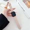 Adequado para pulseira iwatch Apple Watch s9 pulseira de couro estampada com o gato Doraemon Jingdang geração s865