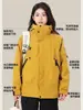 Nueva chaqueta infantil a juego padre-hijo, tres en uno desmontable, impermeable y cortavientos para exteriores, chaqueta de pareja