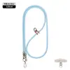 Cordón de Teléfono Móvil de Gama Alta Correa Resistente de 6 mm para Cuello Cruzado Ajustable Exterior Anti-Pérdida Exquisita Cuerda Tejida para Muñeca