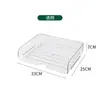 Caixa de armazenamento de papel A4 desktop acabamento empilhável caixa de armazenamento de arquivos artigos diversos de mesa acabamento multi-camada rack de classificação