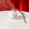 Decoración colgante de campana de Gato de la Suerte estilo japonés Muñeco de la Suerte Daruma Colgante para Bolso de Coche Regalo de Cumpleaños