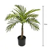 Planta Grande de Simulação Palmeira Areca Planta em Vaso Decoração de Sala de Estar Interna Samambaia Rabo de Peixe de Chão Planta Verde Falsa Ornamento Bonsai