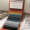 Tecido de chenille liso espesso em estoque para estofamento de sofá, bolsas, almofadas, travesseiros, artesanato e tapetes de janela de sacada