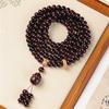 Direto da fábrica Jinse vermelho estilo nacional pulseira de bodhi design de 108 contas masculino e feminino cordão de placa texto play atacado