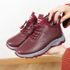 Zapatos de Tela Old Beijing para Mujer Zapatos de Algodón para Mujer Zapatos Deportivos Cálidos de Invierno con Felpa para Mujer de Mediana Edad y Mayores Suela Suave Antideslizantes Zapatos Casuales para Madre