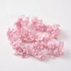 Simulación de hortensia rosa, accesorio coreano para el cabello, comercio exterior, flor falsa individual, arco de pared de flores para boda, decoración a juego
