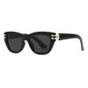 Gafas de Sol Europeas y Americanas Gafas de Sol Cuadradas de Moda para Hombre Gafas de Sol de Montura Grande para Mujer 9233