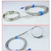 Sensor de Temperatura Tipo Parche Anillo Termopar Blindado Tipo K Manguera Línea de Medición de Temperatura Máquina de Moldeo por Inyección Abrazadera de Manguera Círculo Se Puede Doblar