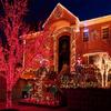 Luces de cadena solares para comercio electrónico transfronterizo luces navideñas luces para exteriores impermeables decoración de jardín luces de Navidad luces LED luces de alambre de cobre