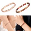 Pulseras Magnéticas de Energía para Parejas de Venta Caliente en Comercio Exterior con Diseño de Alta Gama, Pulseras de Cadena de Reloj Portátiles por Ambos Lados, Accesorios de Mano de Moda