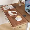 Placa de extensión de escritorio, panel de extensión de escritorio de oficina plegable y extensible, no requiere taladro, soporte para reposamuñecas, herramienta de expansión de escritorio