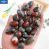 Fornecimento direto da fábrica de pedras rolantes de pedra de sangue africana de partículas grandes naturais 15-20mm pedra bruta moagem pedra de aromaterapia decoração de casa