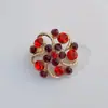 Broche Pequeño de Aleación con Pedrería Transfronterizo, Accesorio para Ramillete, Pin de Moda Versátil, en Stock del Fabricante