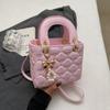 Cross-border 2024 Inverno Novo Design de Nicho Celebridade Bolsa Feminina Chanel Estilo Bolsa de Ombro Commuter Trendy