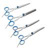 Tijeras para Mascotas Herramientas de Belleza Profesionales Tijeras Profesionales para el Cabello Tijeras Curvas para el Pelo de Perro Mascota Mascota Tijeras para Perro Grúa Galvanizada Mu