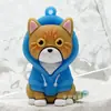 Chaveiro de Boneca Gato Pet Fofo de Desenho Animado, Pingente de Chaveiro Animal de Estimação Fofo para Carro, Gatinho de Chaveiro