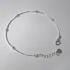 Pulsera de Hueso de Serpiente Octagonal con Separadores de Plata de Ley S925 para Mujer, Joyería Minimalista de Estilo Fresco, Diseño de Nicho, Accesorio de Plata Ins de Lujo Ligero