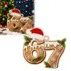 Bestseller Transfronteiriço Sixseven Papai Noel Decorações de Natal em Acrílico Decorações Divertidas de Meme Digital