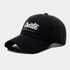 Gorra de Béisbol con Letras Bordadas Tridimensionales Vintage Estilo Coreano para Hombre y Mujer, Casual, para Exteriores, Transpirable, Deportiva, Combinable con Todo, para Pareja
