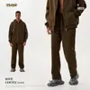 Conjunto unisex de sudadera con capucha y pantalones de chándal, forrado de forro polar, grueso, para otoño e invierno, marca de tendencia estilo americano, adecuado para adolescentes, con cremallera
