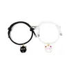Pulseras de Halloween Europeas y Americanas Transfronterizas de Amazon, Pulseras Magnéticas de Pareja a Juego de Moda, Regalos de Cumpleaños, Estilo Nuevo