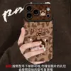 Pulsera de Muñeca Llorona Estampado de Leopardo Adecuada para Funda de Teléfono Apple 17pm iPhone15 Silicona 16 Gamuza 18 Dibujos Animados 14 Femenina