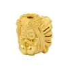 Prata 925 Banhada a Ouro com Trabalho Antigo Detalhado Flor Fada Acessórios com Furo Reto DIY Novo Estilo Étnico Chinoiserie Acessórios Versáteis