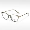 TR8212 export ojo de gato TR metal gafas lisas montura óptica europea y americana buena calidad gafas para miopía al por mayor