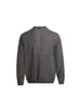 Estilo Old Money Retrô Botões Vazado Respirável Gola Henry Tricô para Homens e Mulheres Novo Solto High-End Proteção Solar Top