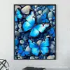 Pintura de Diamantes 5D de Venta Caliente Transfronteriza Mariposa Colorida Diamante Completo DIY Pintura Decorativa Venta Directa de Fábrica Venta al por Mayor Dropshipping