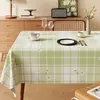 Mantel Minimalista para Mesa de Comedor Impermeable a Prueba de Aceite Lavable Modelo Nuevo 2026 Lujo Ligero Gama Alta Cubierta de Mesa Rectangular para Mesa de Café