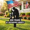 Decorações Populares de Jardim em Ferro Forjado, Bandeira Americana Temática do Dia da Independência, Águia, Coração e Outras Decorações