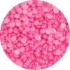 Parches de Perlas de Imitación de Colores de Venta Caliente Europeos y Americanos Cuentas Multicolores Planas de Simulación DIY Cuentas Semicirculares para Ropa Accesorios para el Cabello