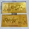 2026 Ano do Cavalo Nota de Banco de Folha de Ouro de Cem Yuan Cavalo de Desenho Animado do Zodíaco Colorido Moeda Comemorativa Nota de Banco de Ouro Boa Sorte Envelope Vermelho Presente Atacado