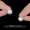 Pendientes de Camelia Estilo Francés Vintage, Elegantes y Clásicos, Pendientes de Lujo Ligero y de Alta Gama para el Día a Día