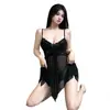 Lencería Sexy Xiucaisha, Camisón de Malla Transparente para Quitarse, Ropa de Dormir Seductora Transparente, Ropa Erótica para Mujer