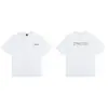 Camiseta de Manga Corta Stus de Alta Calidad Transfronteriza Letra Correcta Pesada Versión Alta Marca de Moda Americana Pareja Hombres y Mujeres