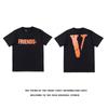 Vlone saludo manga corta V grande dragón chino limitado Fujiwara Hao Guanxi Wang Yibo con suelto pareja hombres
