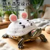 Ropa Nueva con Forma de Tortuga Ratón, Ropa Decorativa Divertida para Tortuga Mascota Tejida a Mano, Adecuada para Tortugas de Tierra y Agua, Al Por Mayor