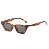 Gafas de Moda Estilo Europeo y Americano Gafas de Sol Ojo de Gato para Mujer, Gafas Versátiles Únicas de Montura Pequeña Color Jalea