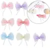 Rede dourada com bolinhas, corrente de pérolas, laço, dream bubble yarn, acessórios para presilha de cabelo, acessórios para roupas e bolsas