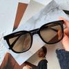 Gafas de Sol Tostadas para Mujer Protector Solar Celebridad de Internet Cara Redonda Grande Mostrando Cara Pequeña Gafas con Sentido Avanzado 2023 Nuevas Gafas de Sol para Miopía