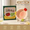 Nuevo juego de vajilla de cerámica con frutas pintadas a mano, lindo y encantador, alto valor estético, juego de cuenco y plato de cerámica con esmalte debajo para uso doméstico